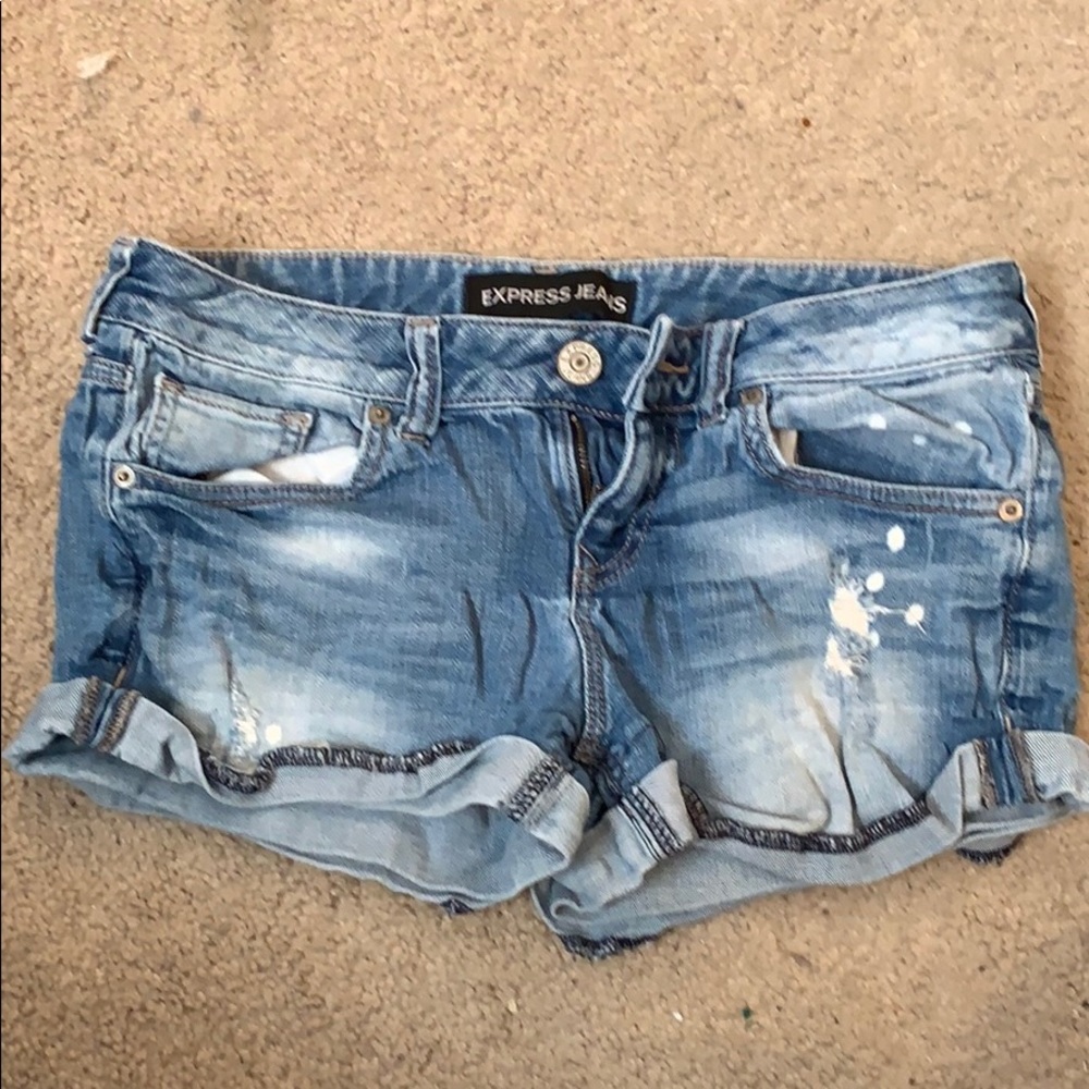 Express Jean Shorts Size 2